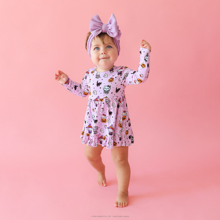 Hello Kitty® Monsters Ruffled Bodysuit Dress