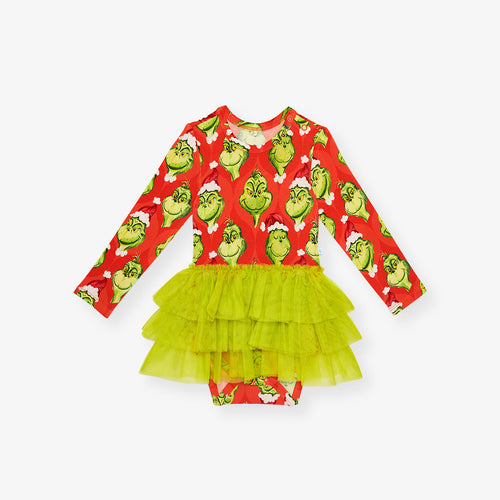 Dr. Seuss The Grinch Tulle Bodysuit Dress