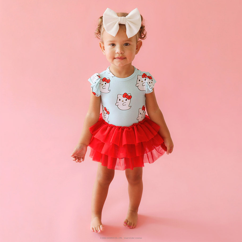 Hello Kitty Posh Peanut Twirl Skirt Bodysuit Size:12-18 popular months