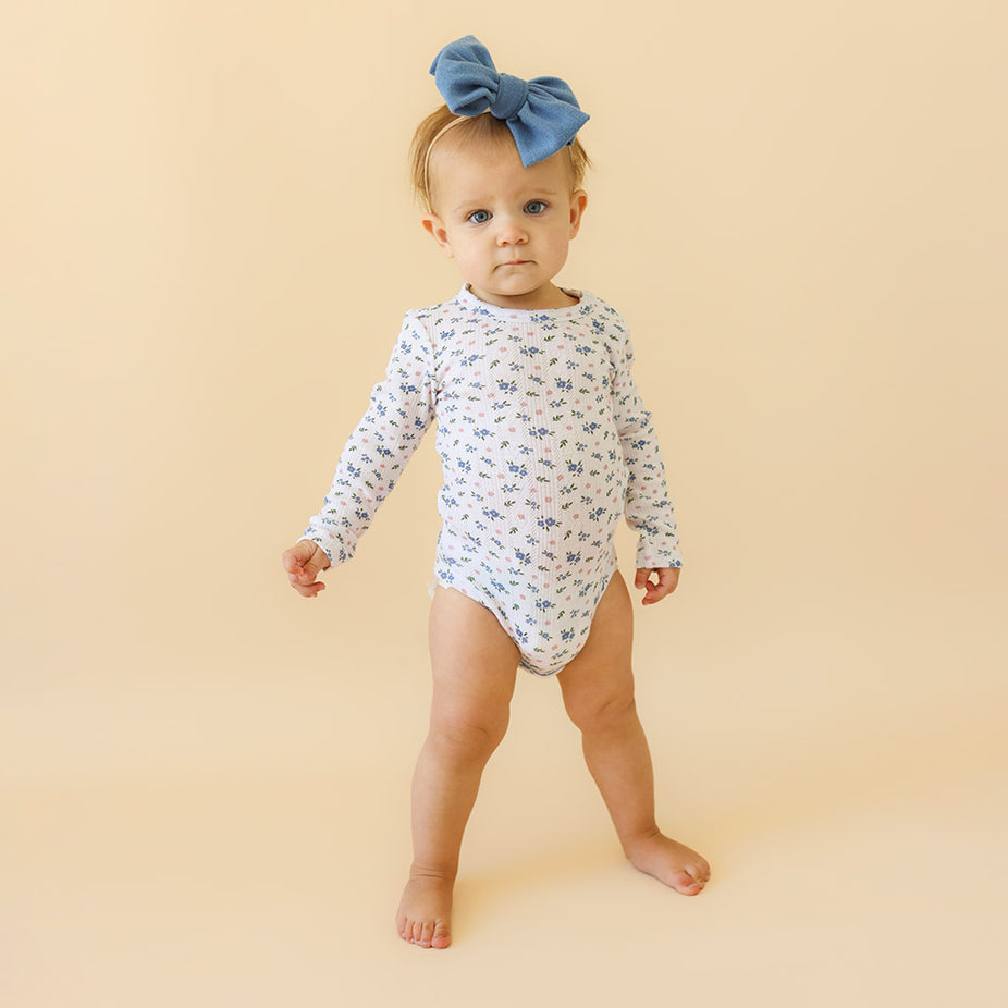 Camberly Pointelle Picot Edge Bodysuit