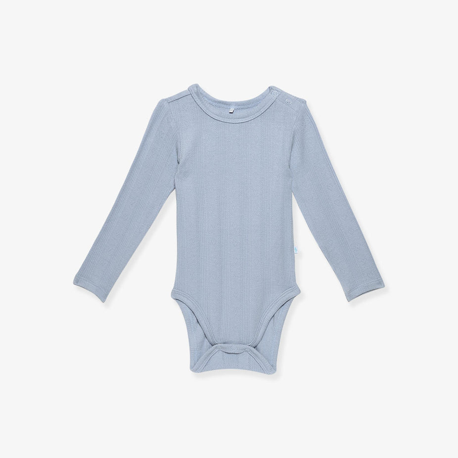 Periwinkle Pointelle Bodysuit