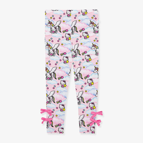 Hello Unicorn Bow Leggings