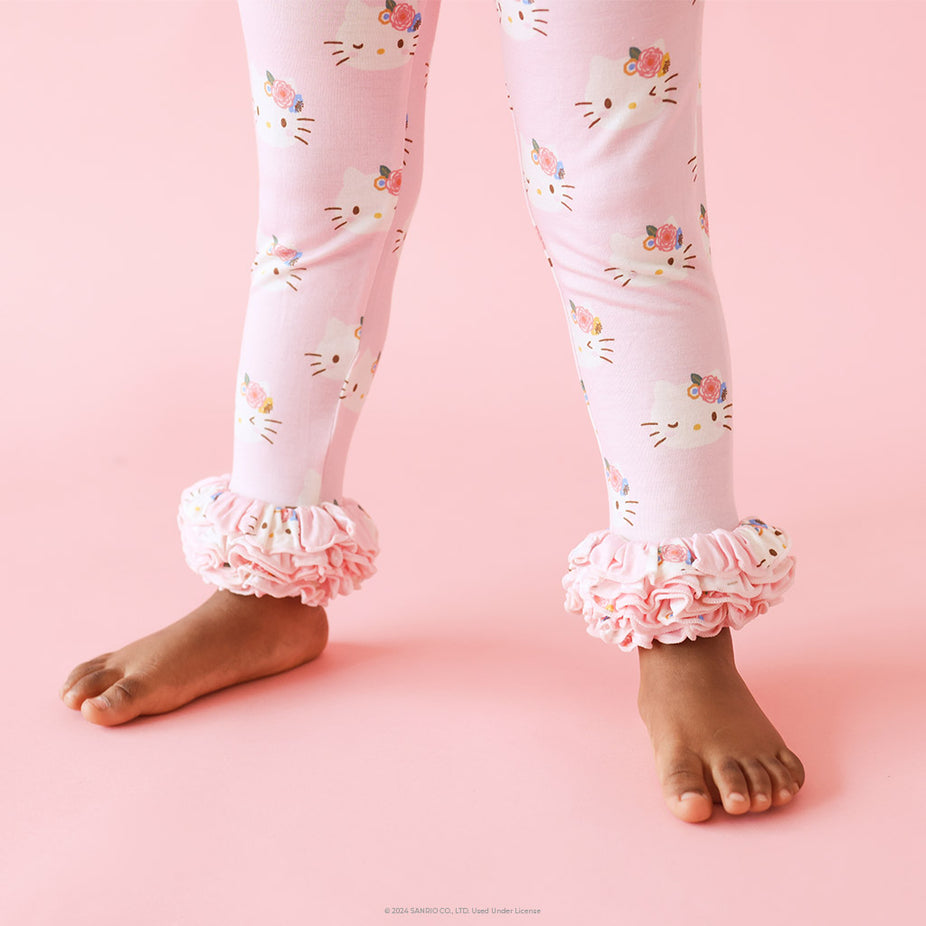 Pastel Pink Hello Kitty® Ruffled Bum Leggings