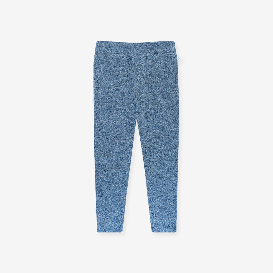 Indigo Denim French Terry Joggers