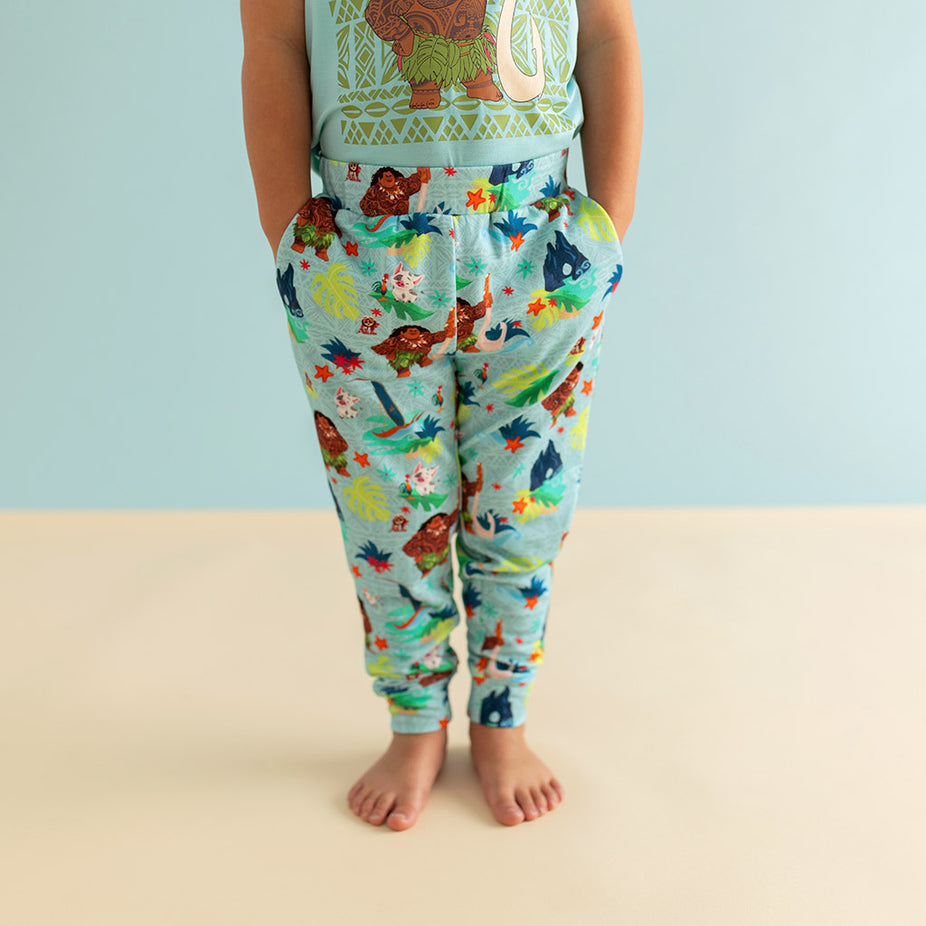 Disney Maui Tropical French Terry Joggers