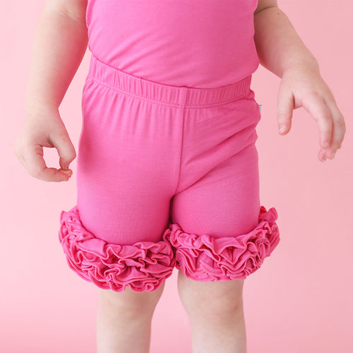 Posh Hot Pink Cha-Cha Shorts