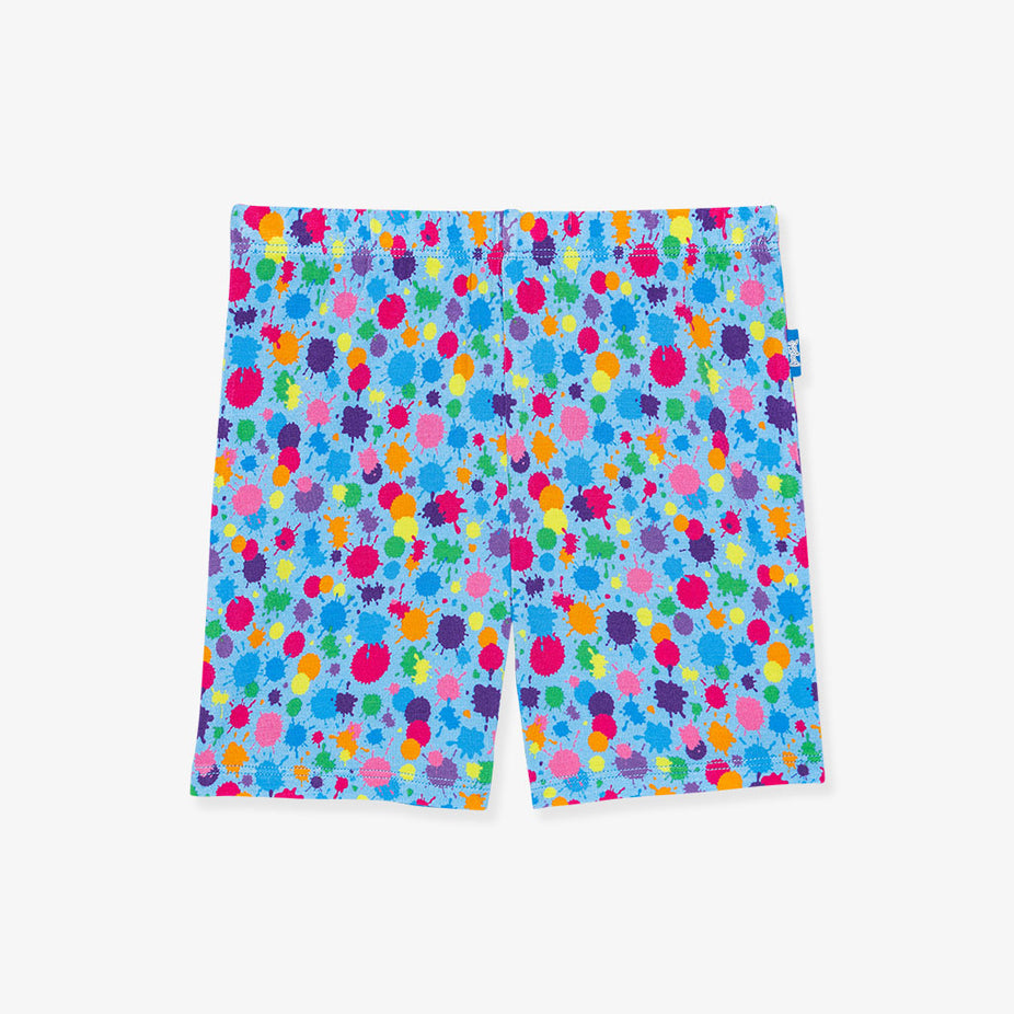 Lisa Frank® Rainbow Splatter Bike Shorts