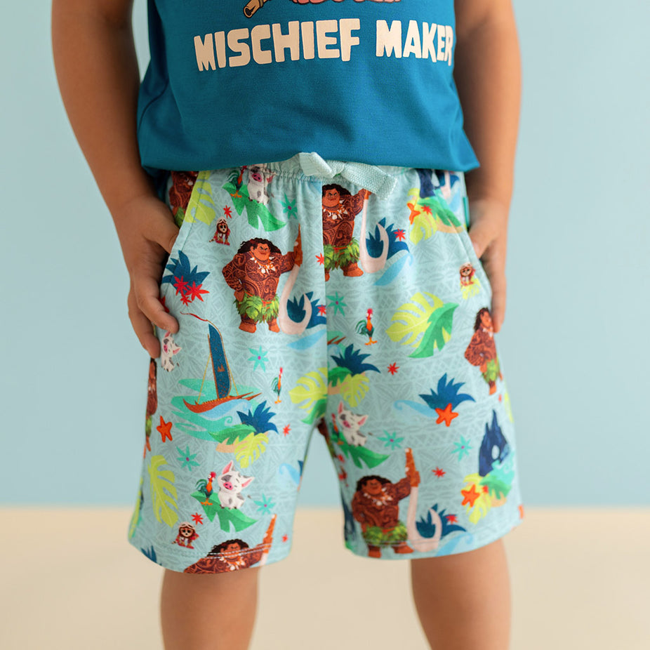 Disney Maui Tropical French Terry Shorts