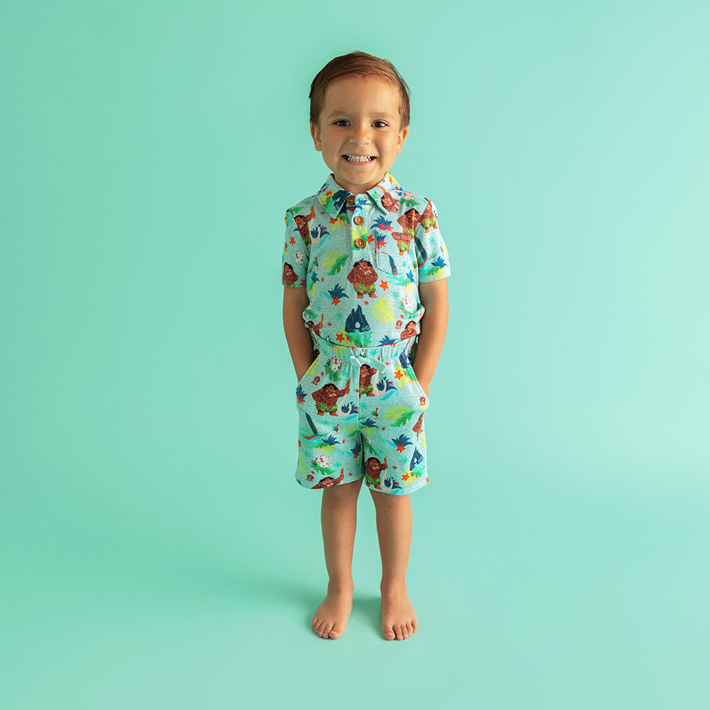 Best Posh peanut cap sleeve maui romper 12-18