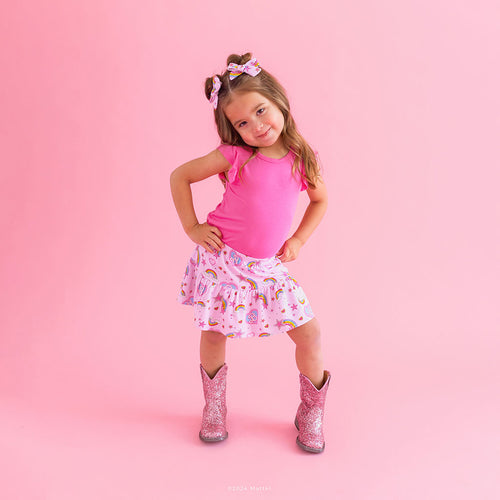 Barbie™ Star Power French Terry Skater Skirt