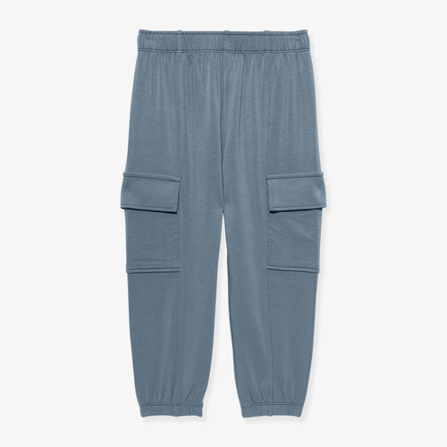 Slate French Terry Cargo Joggers