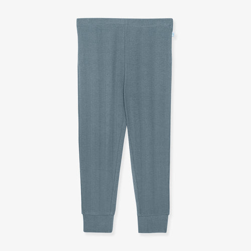 Slate Pointelle Leggings