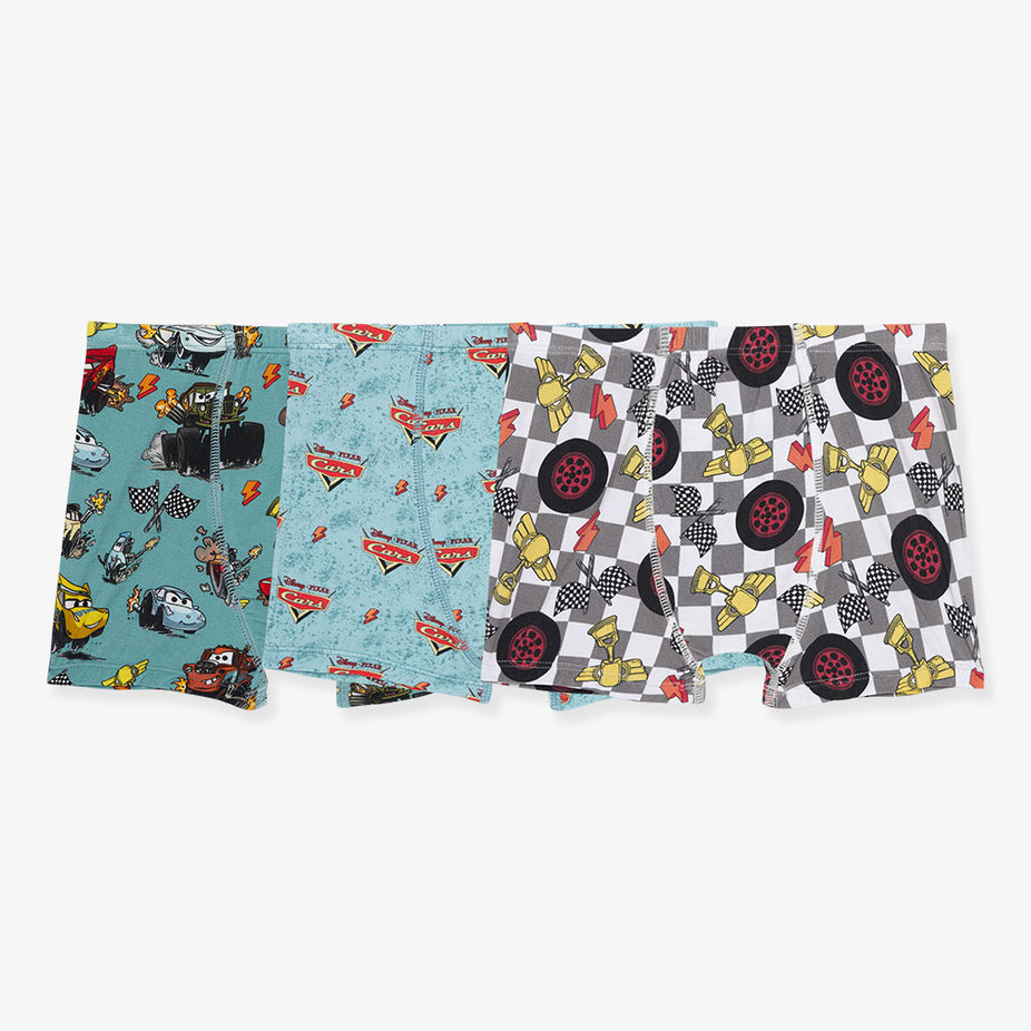 Disney Pixar Cars Boys' Boxer Brief Set