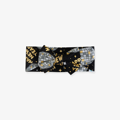 Boogie Down Luxe Bow Headwrap