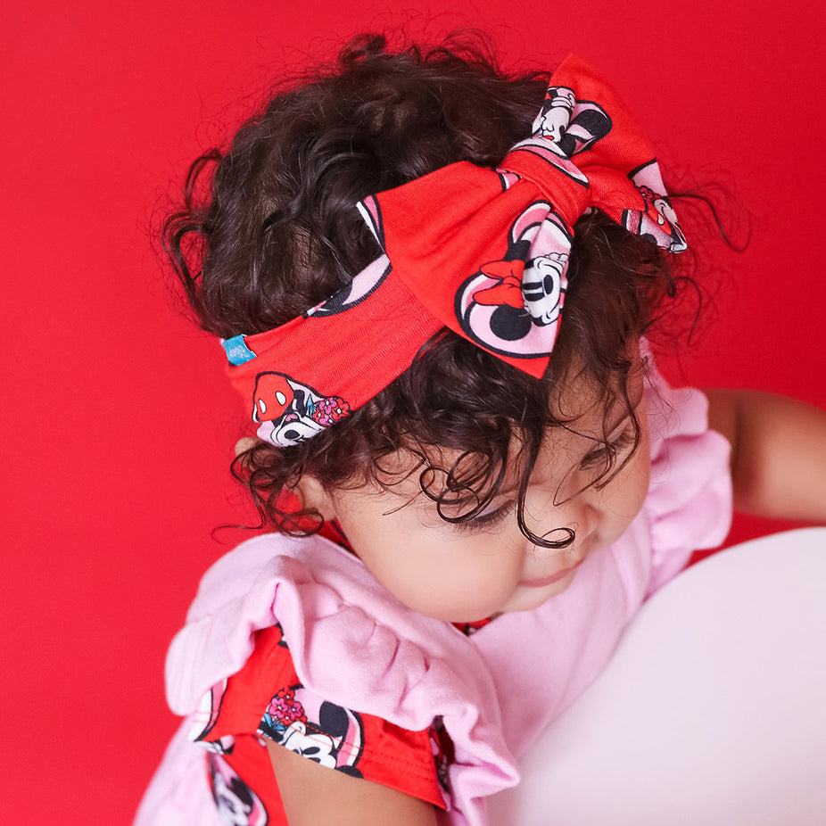 Be My Valentine Luxe Bow Headwrap
