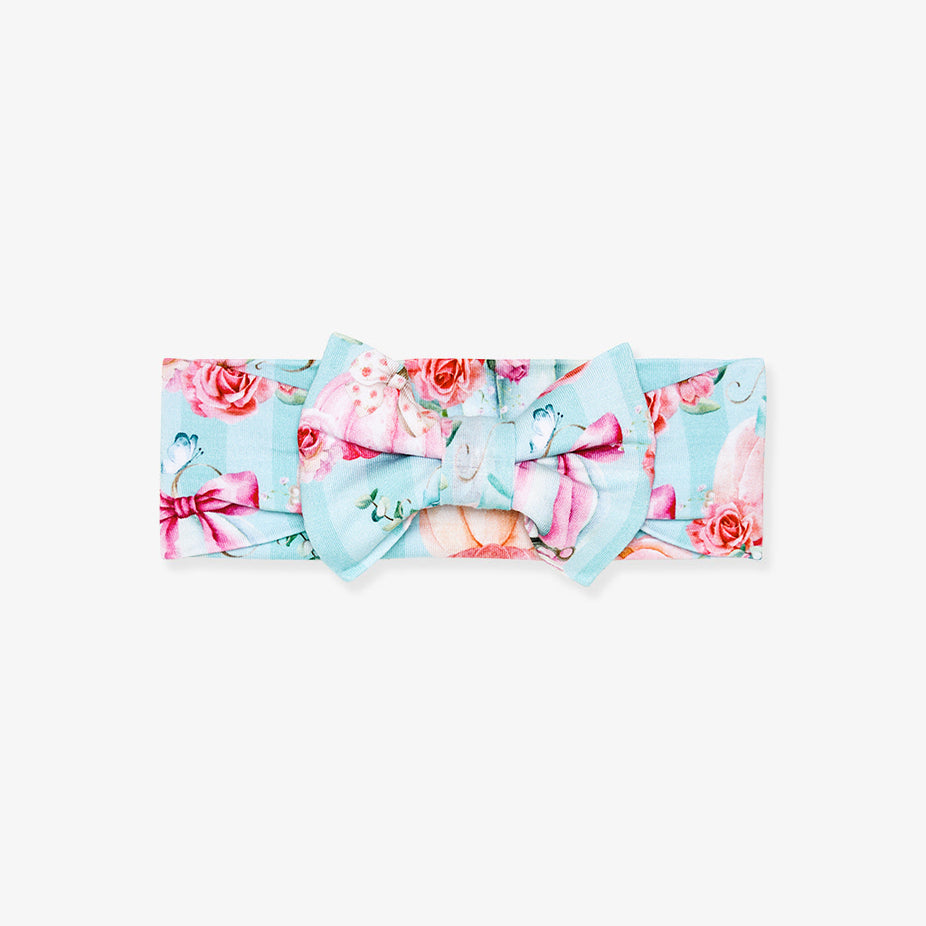 Edie Luxe Bow Headwrap