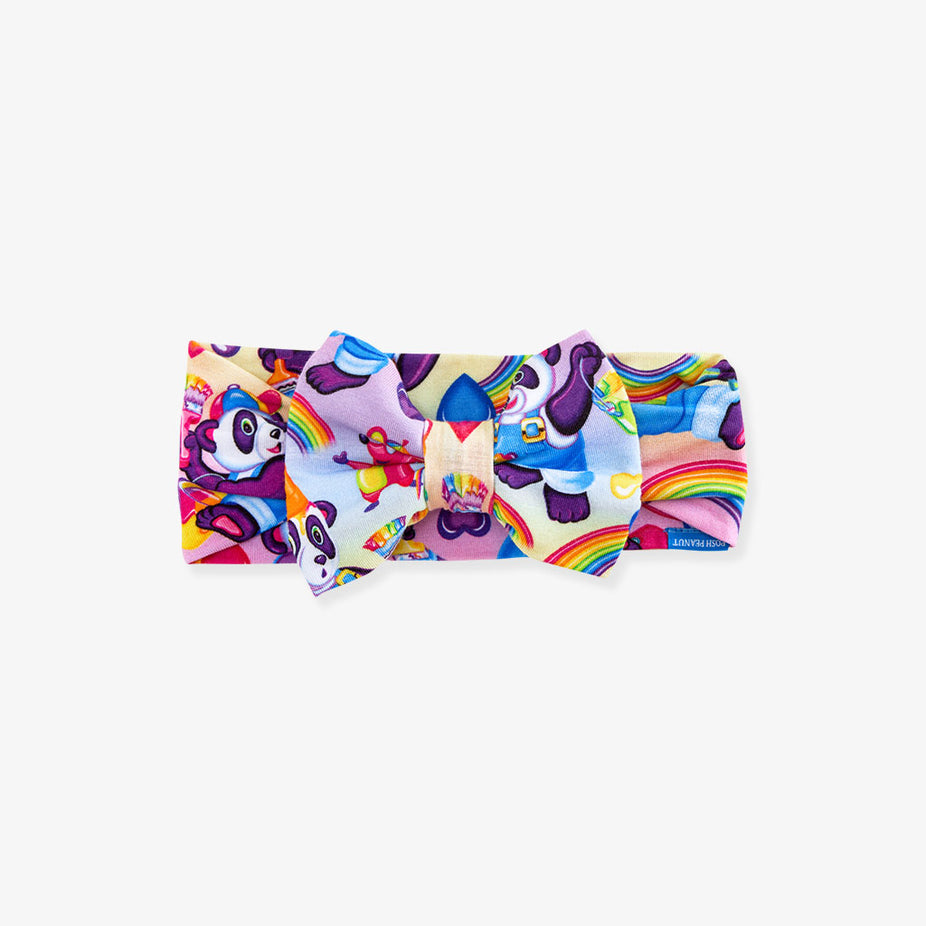 Lisa Frank® Panda Painter Luxe Bow Headwrap