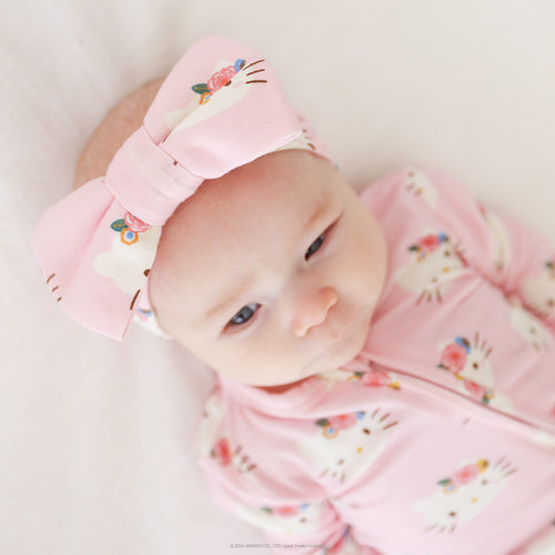 Pastel Pink Hello Kitty® Luxe Bow Headwrap