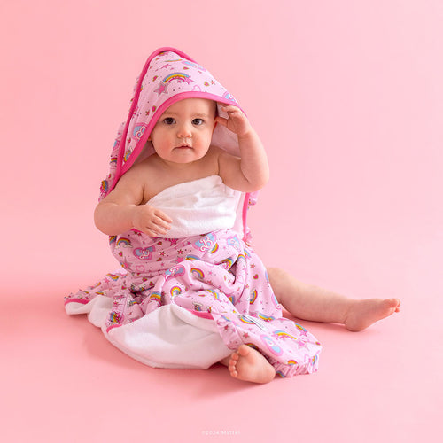 Barbie™ Star Power Ruffled Hooded Towel