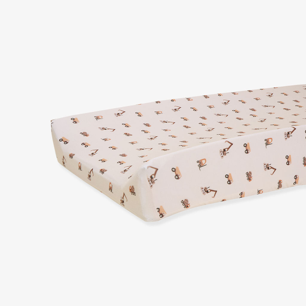 Popular Delilah changing pad cover posh peanut