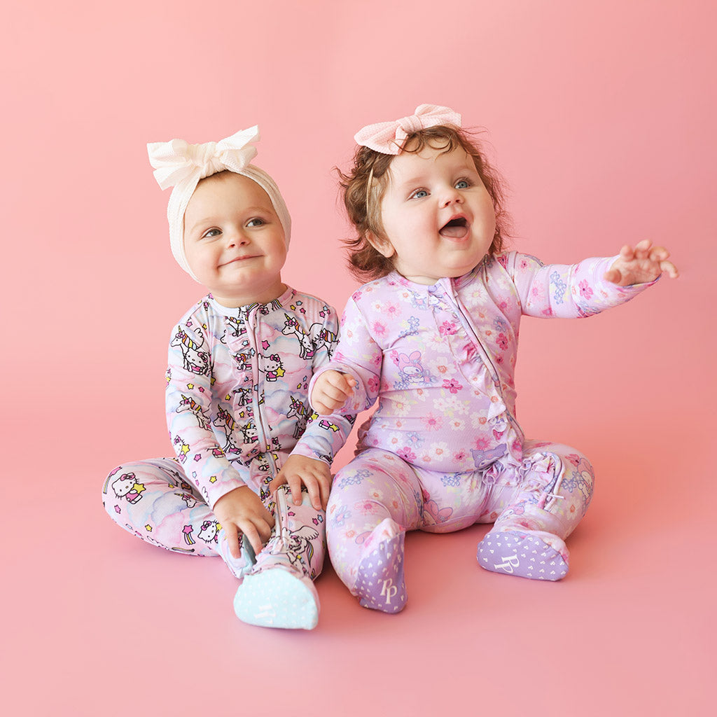 Posh Peanut Hello Kitty Unicorn Mom & baby matching offers pjs