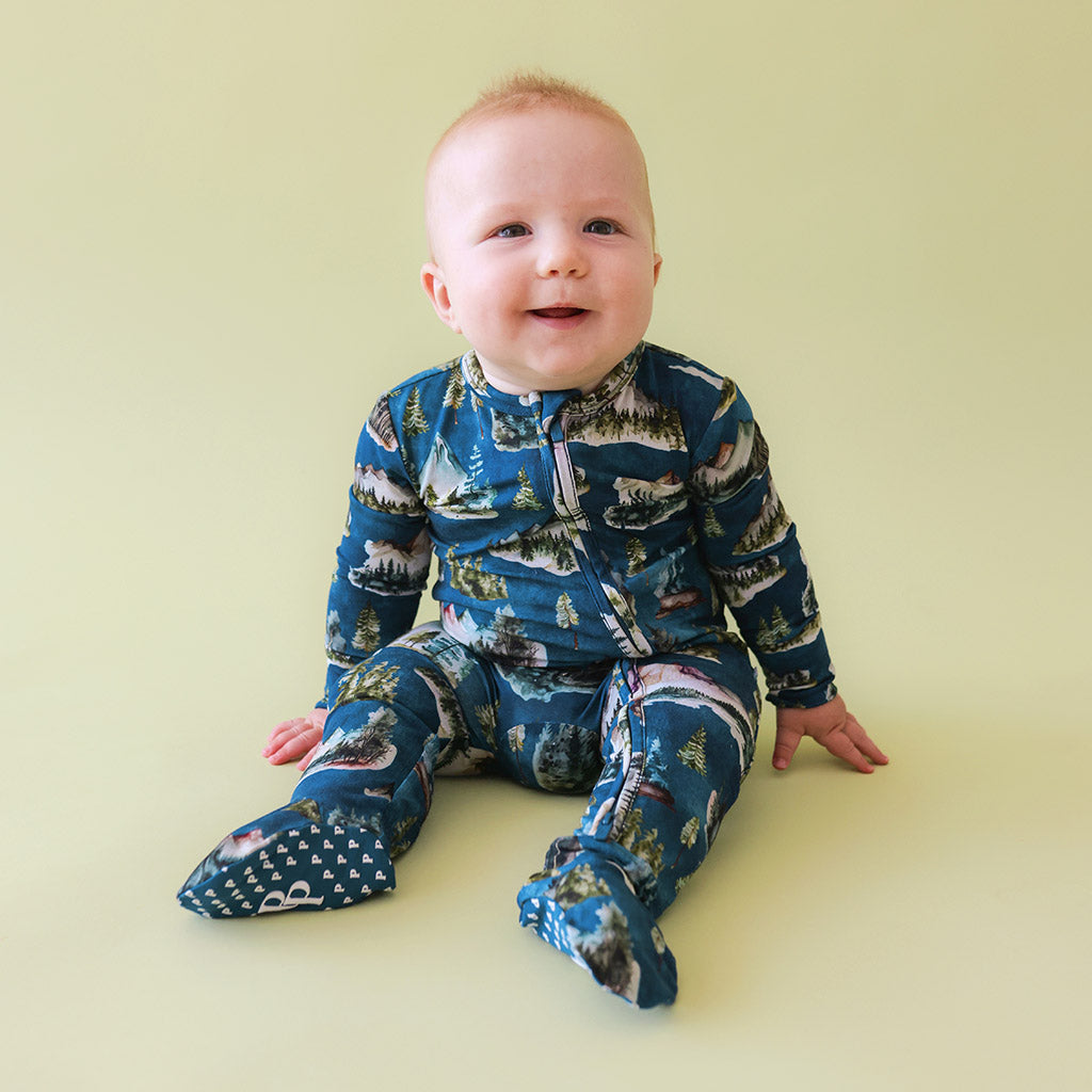 4 posh peanut footies deals size 3-6 months