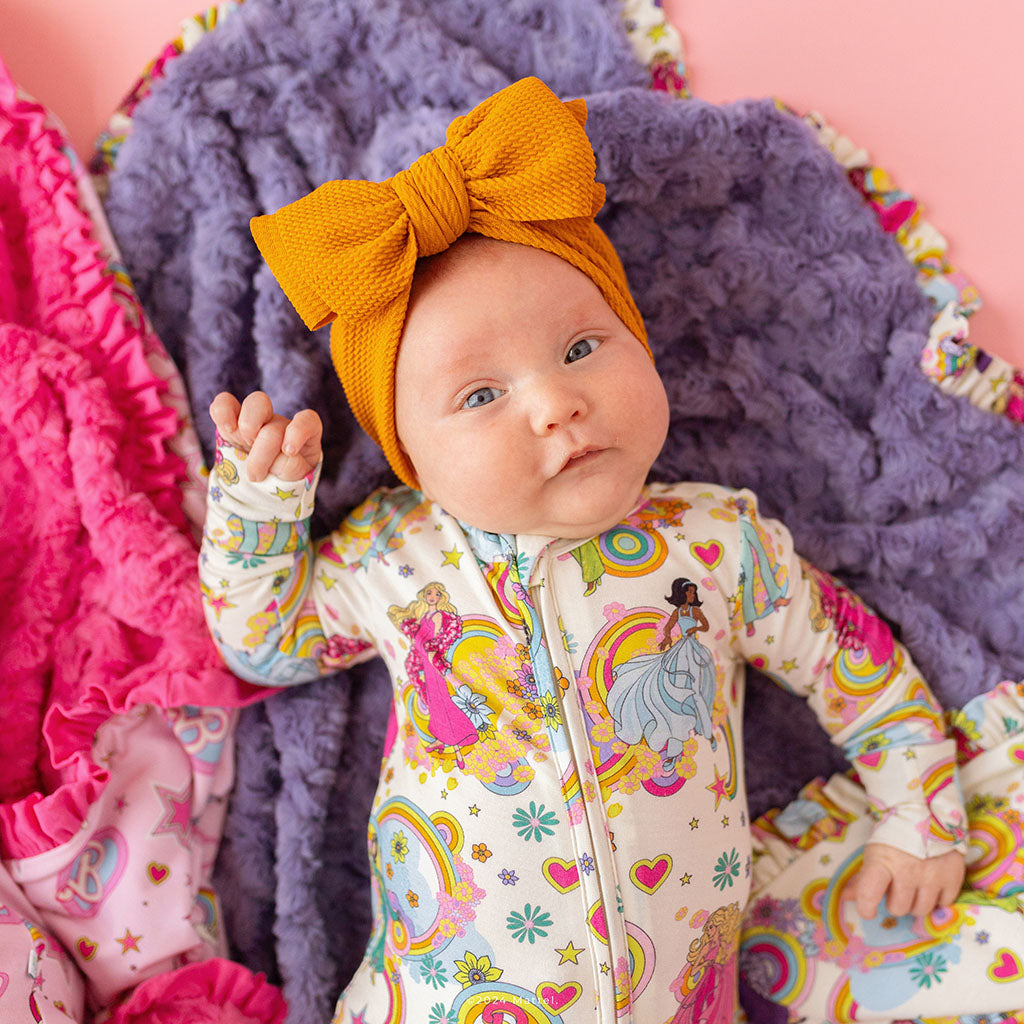 Retailer Posh Peanut Barbie Onesie & Bow