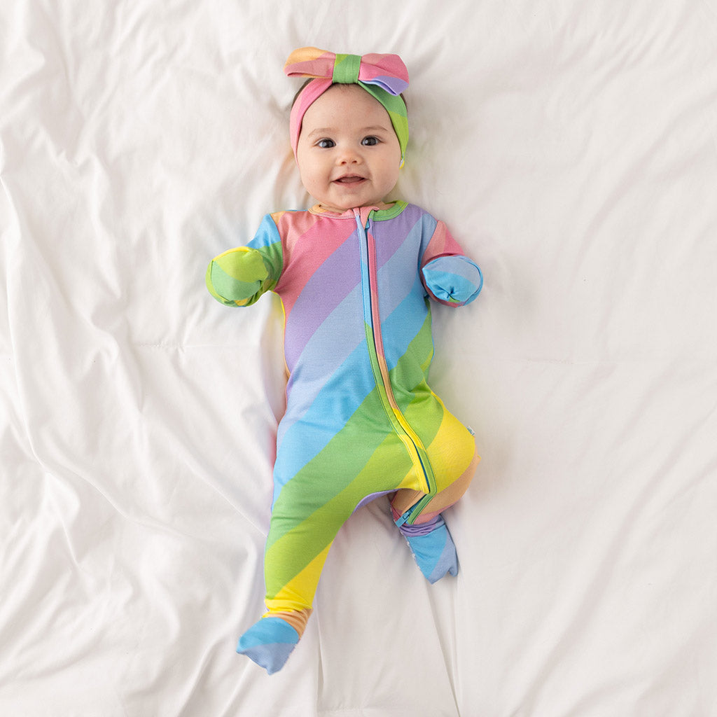 Posh peanut Rainbow store butterfly jumpsuit 5T NWT