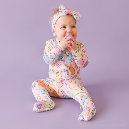Posh Peanut Franklin Zipper Footie - Soft and Cozy Footed Pajamas for  Babies and Toddlers