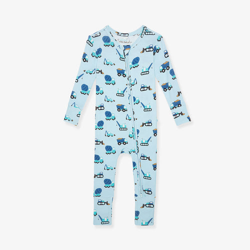 Construction Cars Convertible One Piece