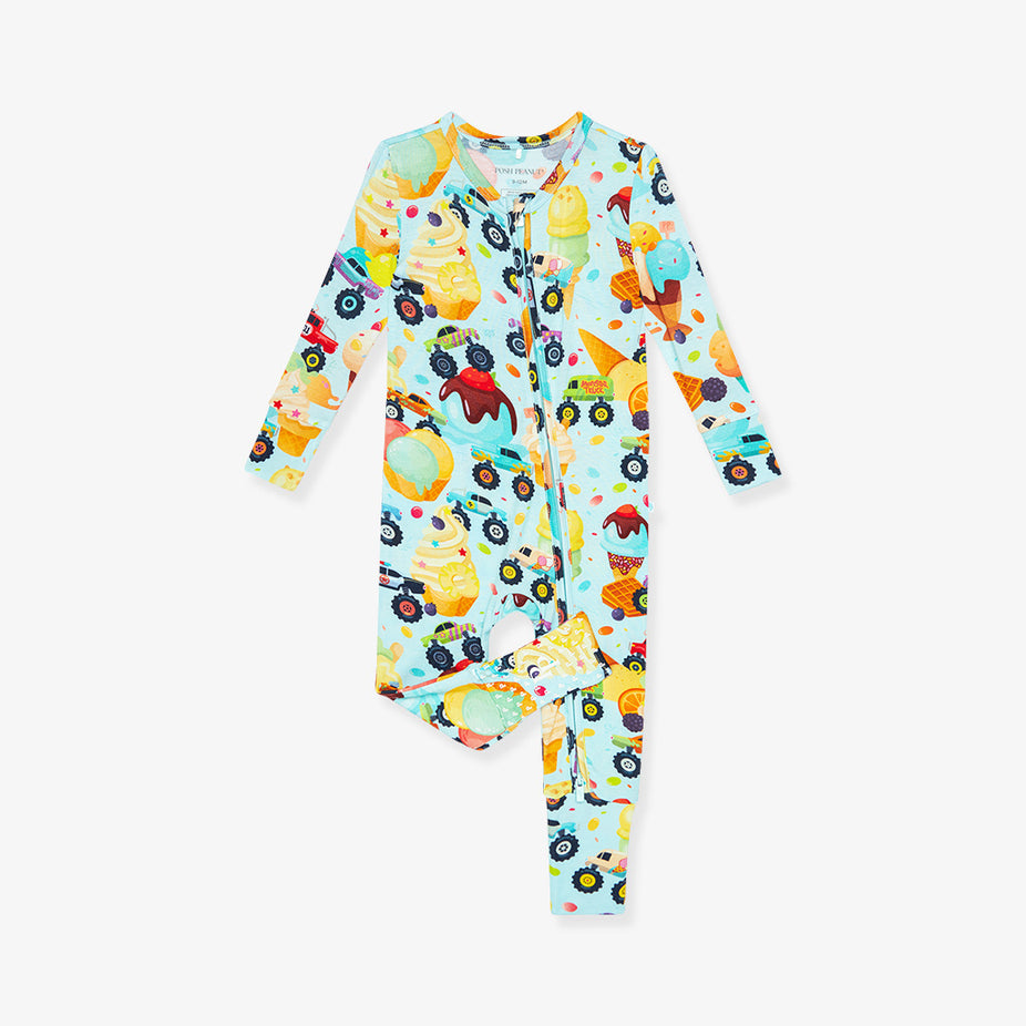 Monster Trucks Convertible One Piece