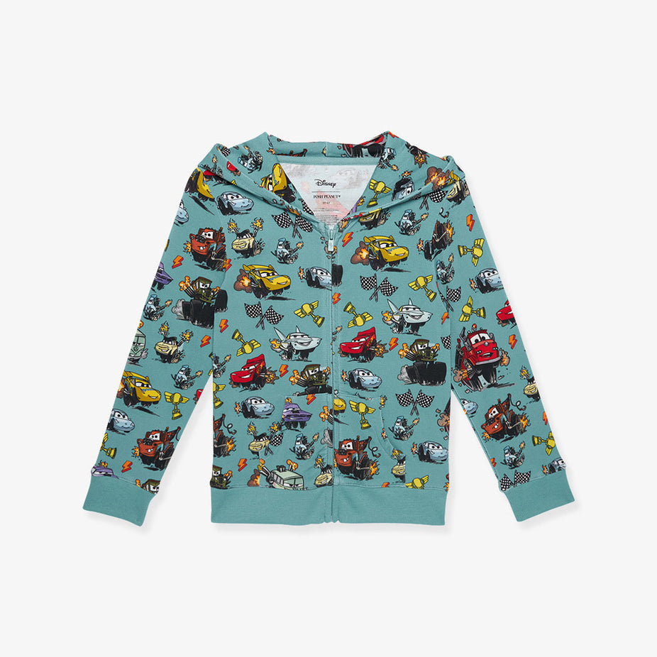 Disney Pixar Cars Long Sleeve Zippered Hoodie