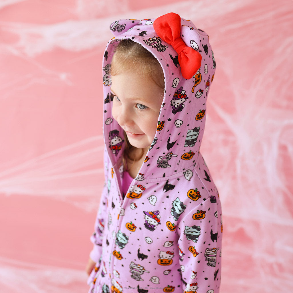 Posh Peanut Hello Kitty Sanrio Halloween sale long sleeve piece pajama baby 12-18