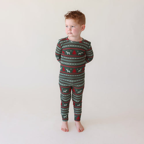 Holiday Fair Isle Classic Pajama Set