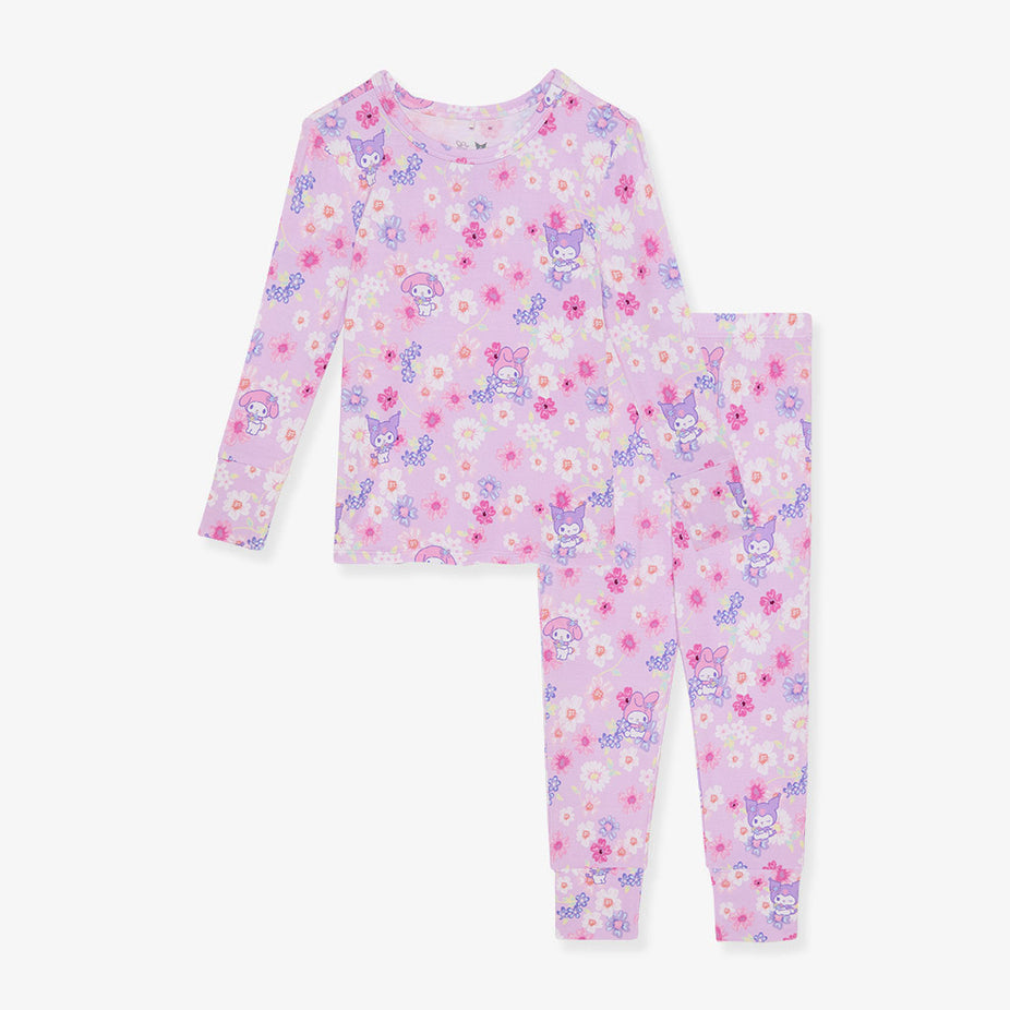 Kuromi® & My Melody® Garden Classic Pajama Set