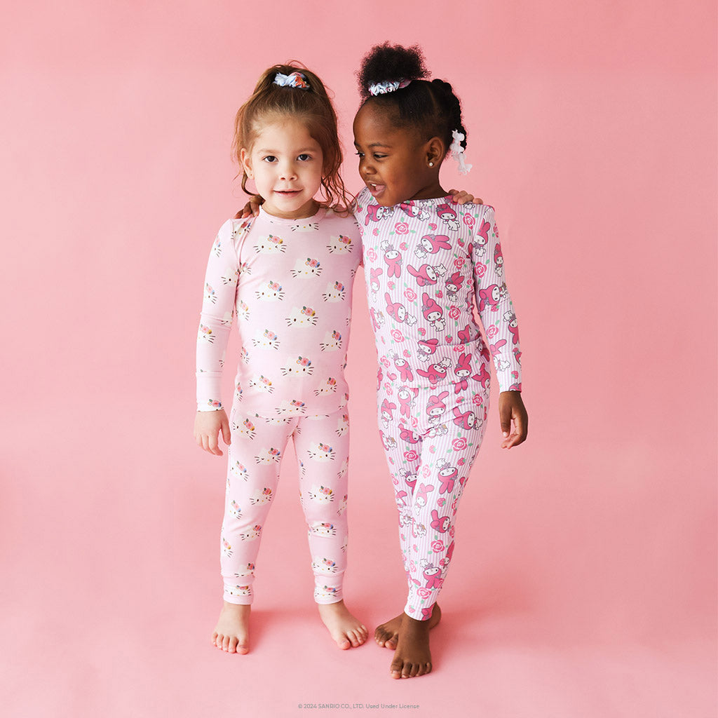 Posh Peanut Bamboo Girl's Long Sleeve Pajama Set - Zelda – Baby Riddle