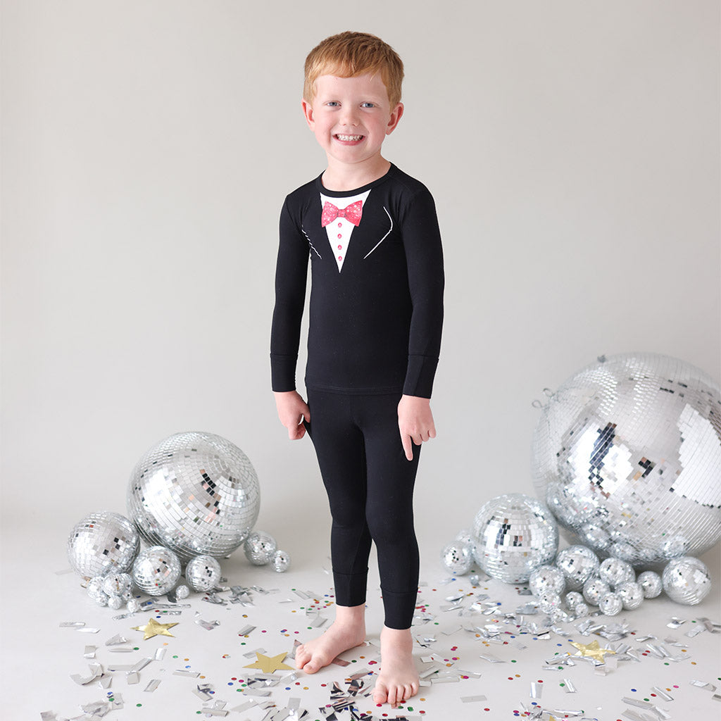 Tuxedo pajamas boy sale