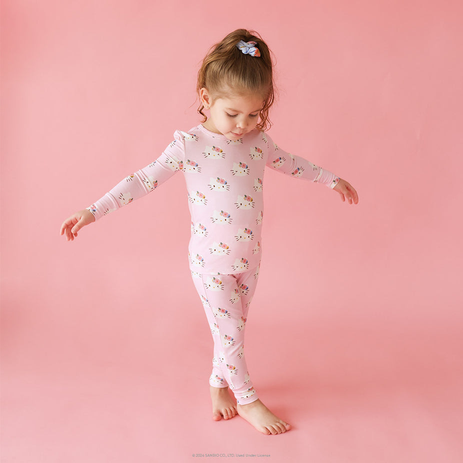 Sanrio® Pink Long Sleeve Toddler Pajamas