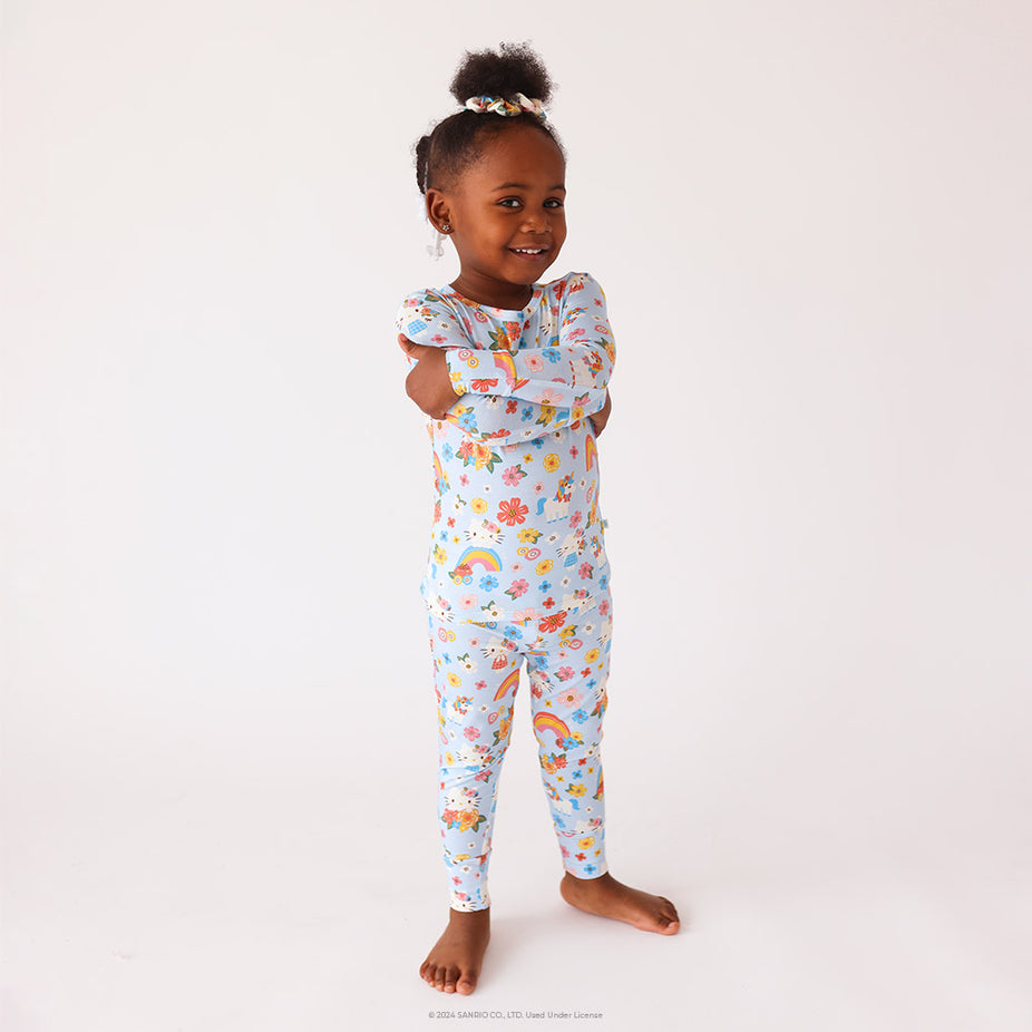Sanrio® Blue Long Sleeve Toddler Pajamas