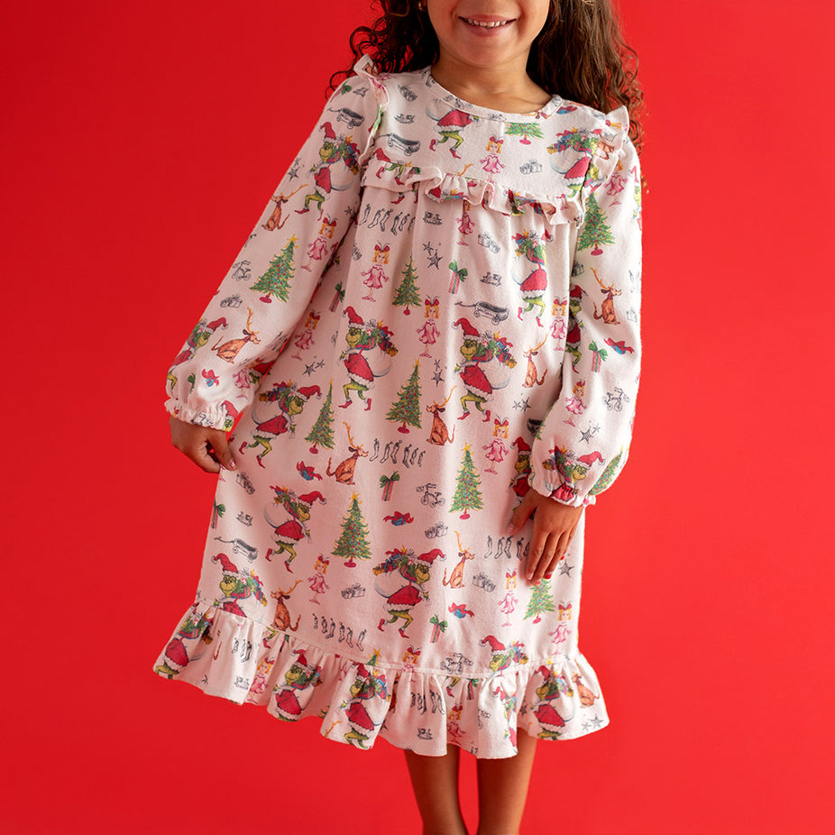 Dr. Seuss Who-ville Flannelette Nightgown