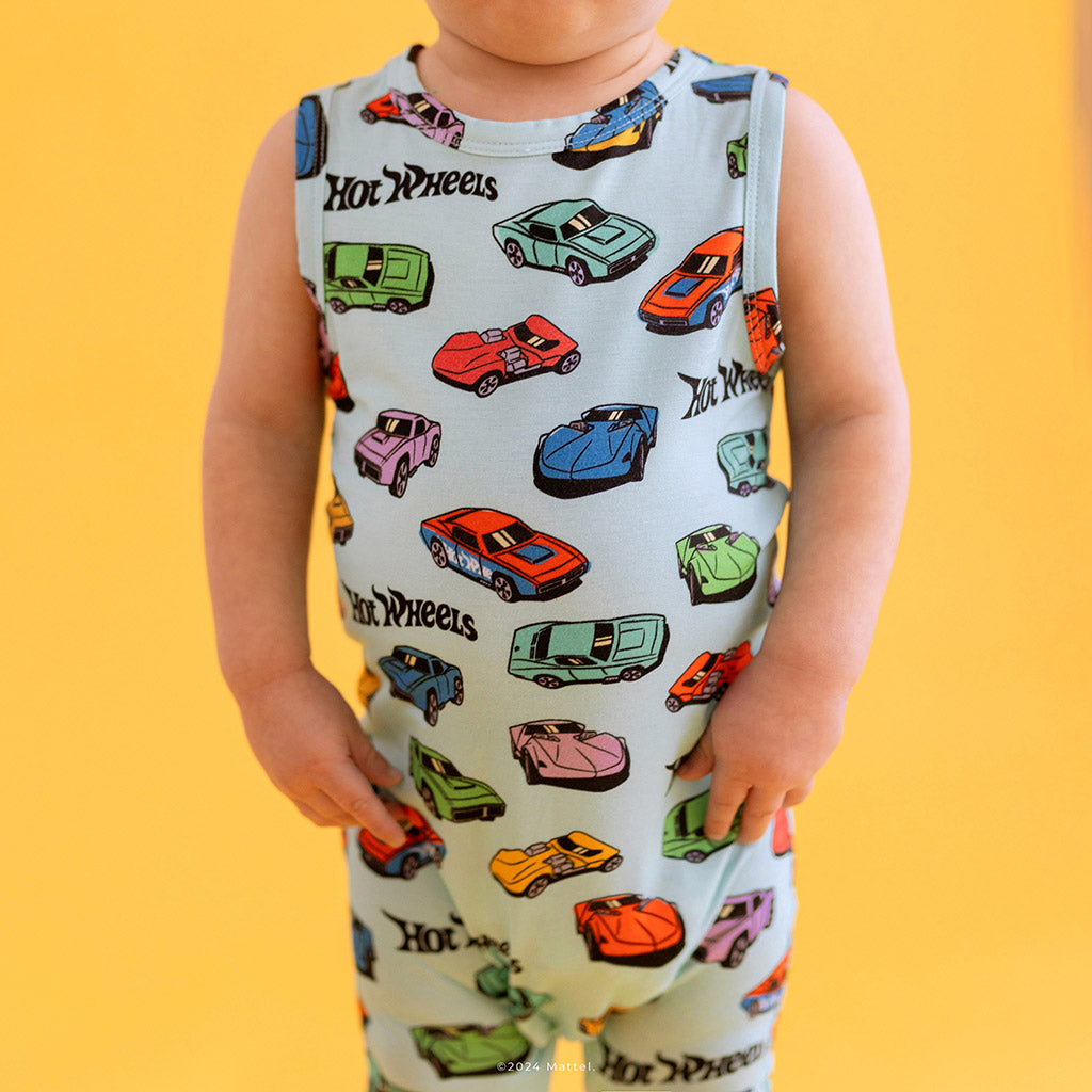 Posh Peanut Hot Wheels store Track Romper