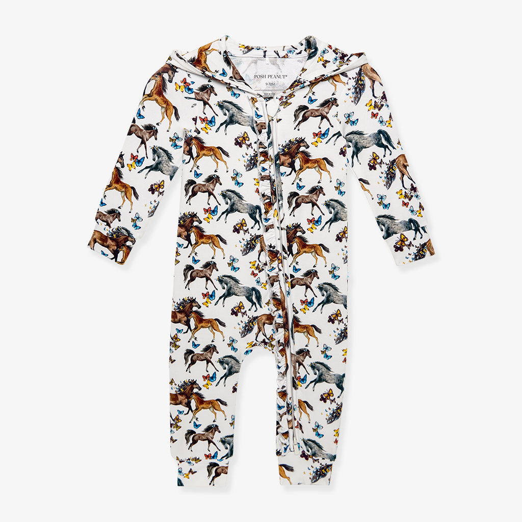 Posh Peanut 12-18 mos Ruffled deals Rompers