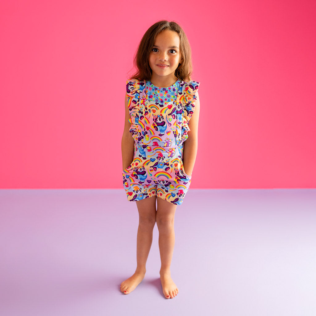 Showstoppers bamboo Lisa Frank good bubble romper