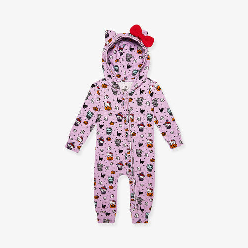 Hello Kitty® Monsters French Terry Hooded Romper