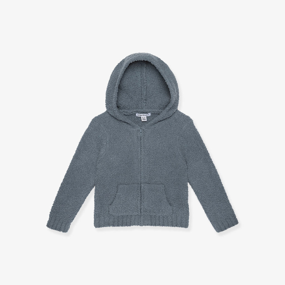 Slate Cuddle Zip Hoodie