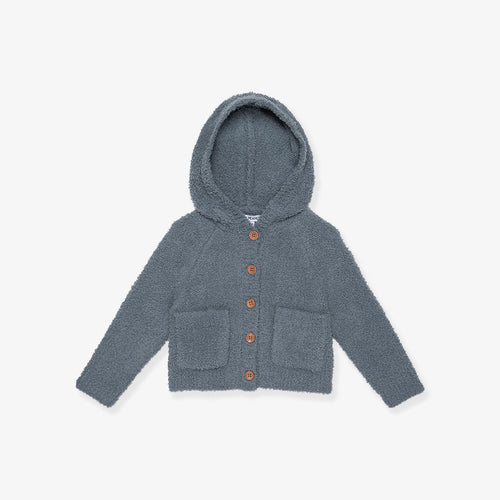 Slate Cuddle Hooded Cardigan