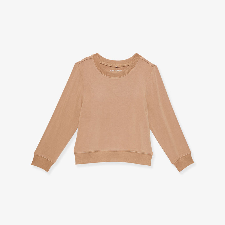 Macchiato French Terry Pullover Sweatshirt