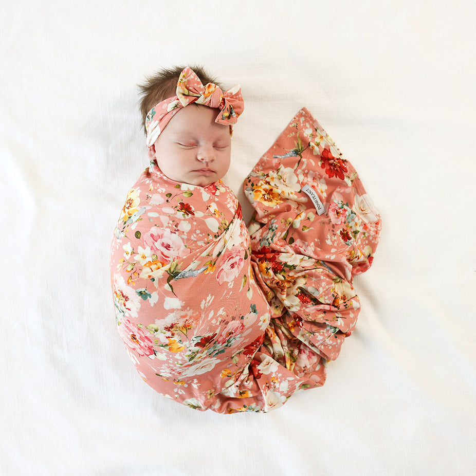 Celia Swaddle Headband Set