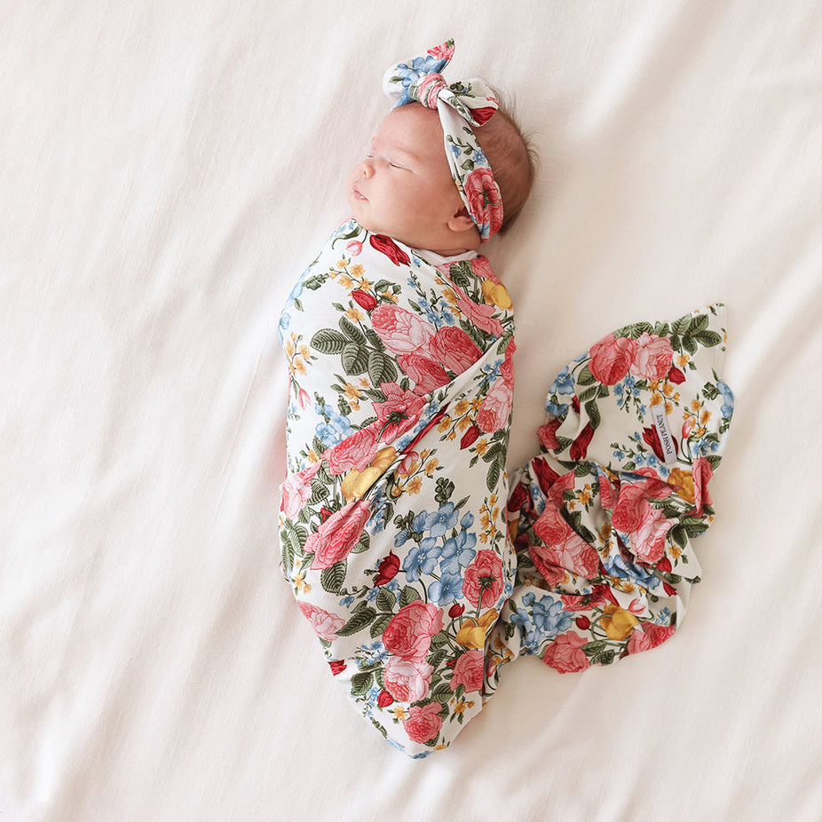 Rubina Swaddle Headband Set