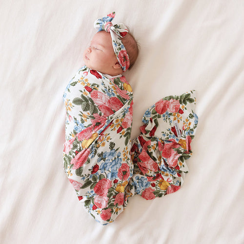 Rubina Swaddle Headband Set